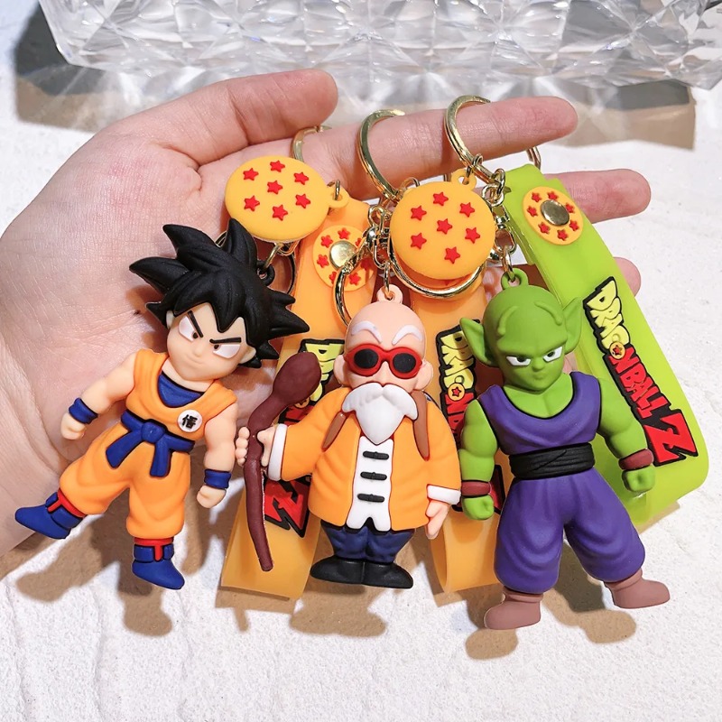 Vintage Collectible Figurines - 애니메이션 드래곤볼 키체인 패션 주얼리 손오공
