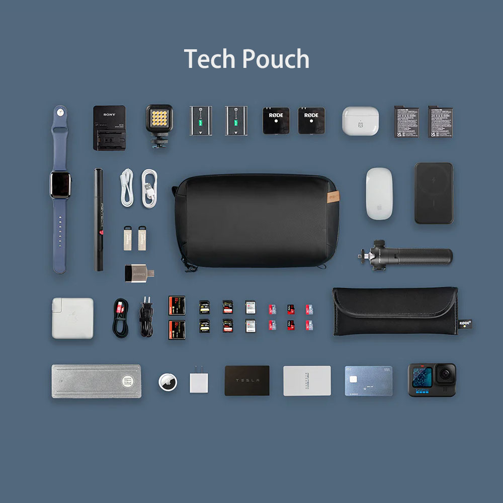 PGYTECH 기술 파우치 주최자 가방 케이블, 전화  - Camera Leather Case 리뷰 및 가격