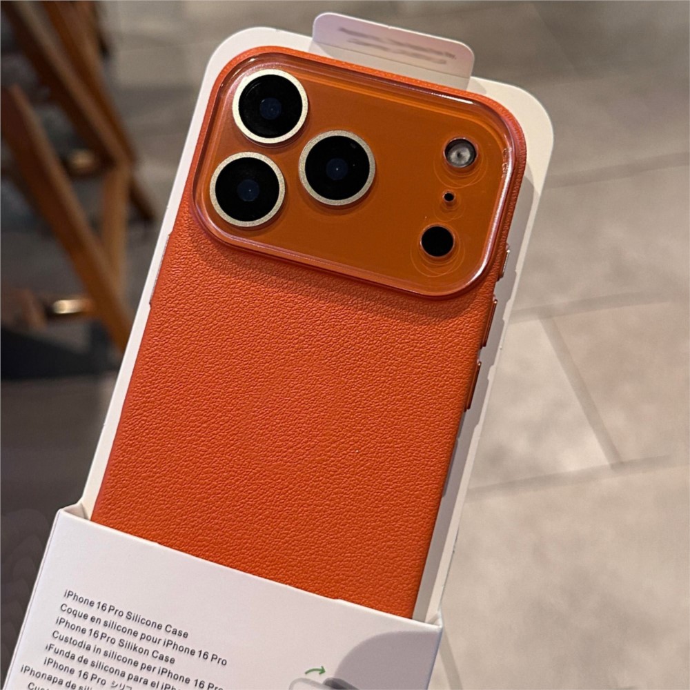 럭셔리 HD 하드 글래스 카메라 케이스 아이폰 17 에 - Camera Leather Case 리뷰 및 가격