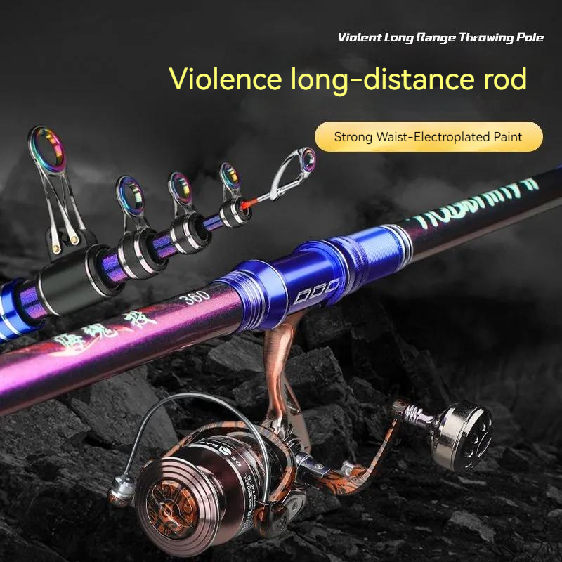 초경질 낚싯대 및 릴 던지기 낚싯대, 탄소 바다 장대, - Developing Tank Reel 리뷰 및 가격