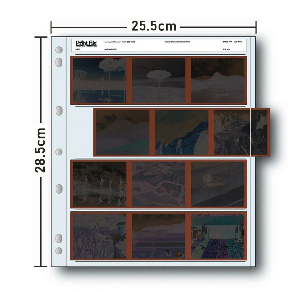 PrintFile 120mm 필름 저장 페이지 120m - Slide Film 120 리뷰 및 가격